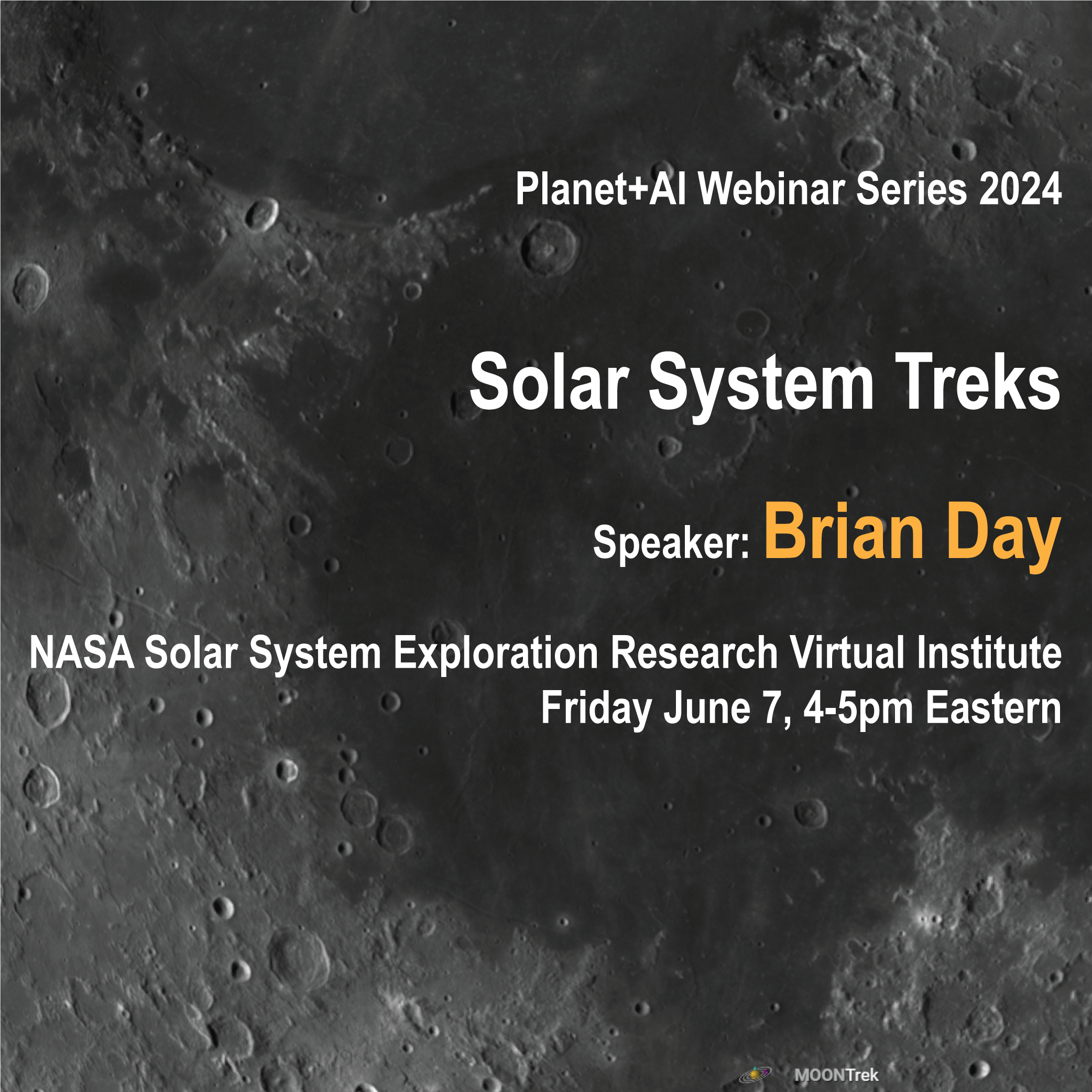 Webinar on June 7: Solar System Treks