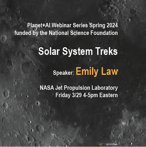 Webinar on March 29: Solar System Treks